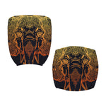 Spiritual Elephant Mandala Print Office Chair Cover