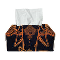 Spiritual Elephant Mandala Print Rectangle Tissue Box Cover