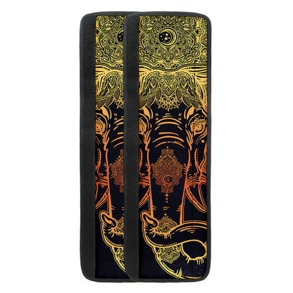 Spiritual Elephant Mandala Print Refrigerator Handle Covers