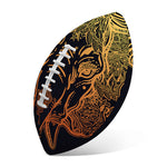 Spiritual Elephant Mandala Print Rugby Ball