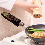 Spiritual Elephant Mandala Print Skillet Handle Cover