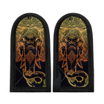 Spiritual Elephant Mandala Print Skillet Handle Cover