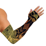 Spiritual Elephant Mandala Print Sun Protection Arm Sleeves