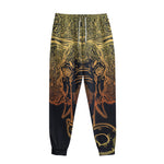 Spiritual Elephant Mandala Print Sweatpants