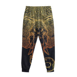 Spiritual Elephant Mandala Print Sweatpants
