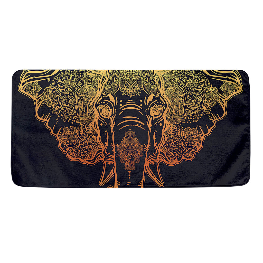 Spiritual Elephant Mandala Print Towel