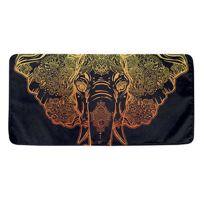 Spiritual Elephant Mandala Print Towel