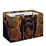 Spiritual Elephant Mandala Print Utility Tote Bag