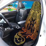 Spiritual Elephant Mandala Print Waterproof Car Seat Cover