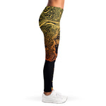 Spiritual Elephant Mandala Print Women's Leggings