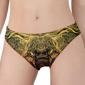 Spiritual Elephant Mandala Print Women's Panties