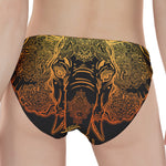 Spiritual Elephant Mandala Print Women's Panties