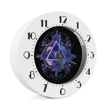 Spiritual Eye of Providence Print Alarm Clock