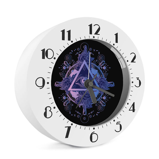 Spiritual Eye of Providence Print Alarm Clock