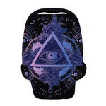 Spiritual Eye of Providence Print Baby Seat Cover