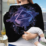 Spiritual Eye of Providence Print Baby Seat Cover