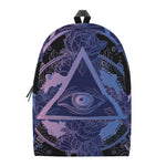 Spiritual Eye of Providence Print Backpack