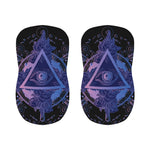Spiritual Eye of Providence Print Bar Stool Covers