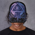 Spiritual Eye of Providence Print Baseball Cap