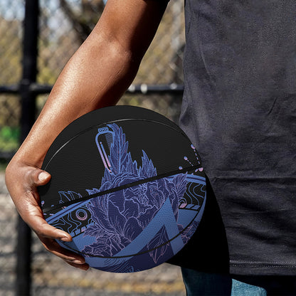 Spiritual Eye of Providence Print Basketball