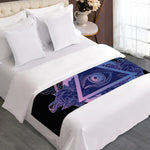 Spiritual Eye of Providence Print Bed Runner