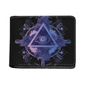 Spiritual Eye of Providence Print Bifold Wallet