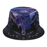 Spiritual Eye of Providence Print Bucket Hat