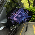 Spiritual Eye of Providence Print Car Side Mirror Covers
