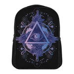 Spiritual Eye of Providence Print Casual Backpack