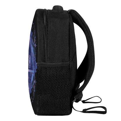 Spiritual Eye of Providence Print Casual Backpack