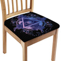 Spiritual Eye of Providence Print Chair Cushion Cover