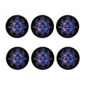 Spiritual Eye of Providence Print Coaster Set