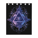 Spiritual Eye of Providence Print Curtain