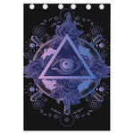 Spiritual Eye of Providence Print Curtain