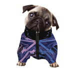 Spiritual Eye of Providence Print Dog Zip Up Jacket