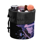 Spiritual Eye of Providence Print Drawstring Makeup Bag