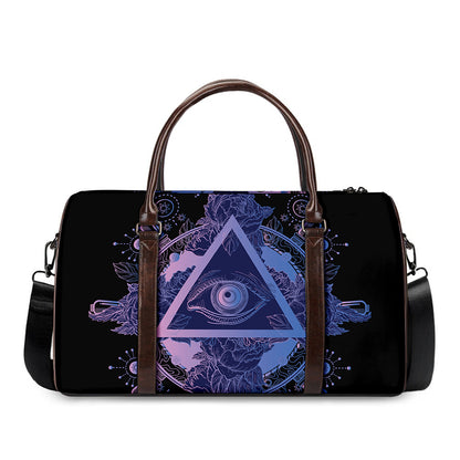 Spiritual Eye of Providence Print Duffle Bag