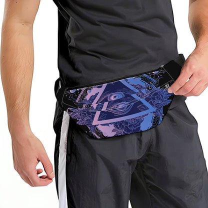 Spiritual Eye of Providence Print Fanny Pack