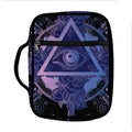 Spiritual Eye of Providence Print Front Pocket Bible Bag
