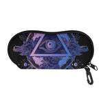 Spiritual Eye of Providence Print Glasses Case