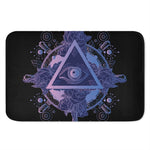 Spiritual Eye of Providence Print Indoor Door Mat