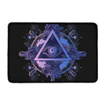 Spiritual Eye of Providence Print Kitchen Mat