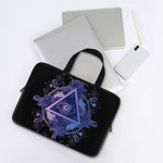 Spiritual Eye of Providence Print Laptop Sleeve With Handle