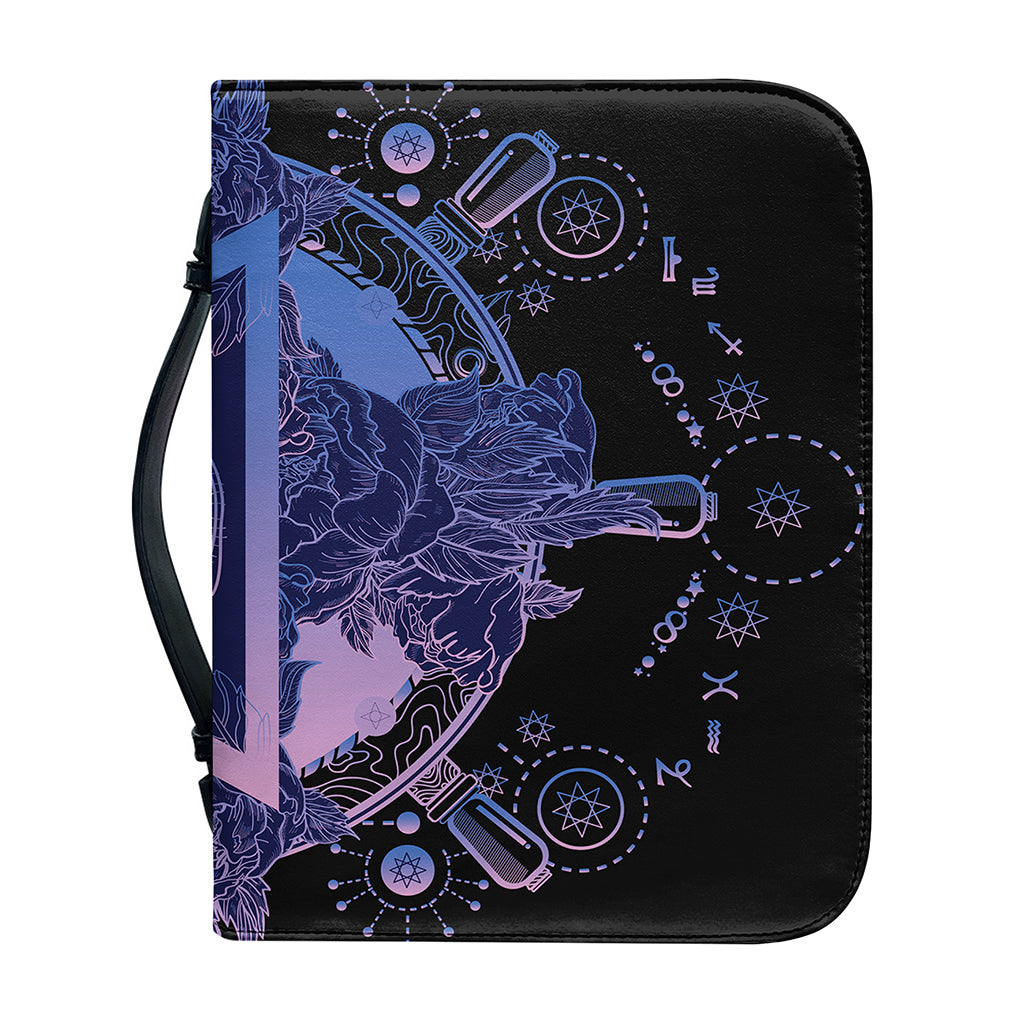 Spiritual Eye of Providence Print Leather Bible Cover