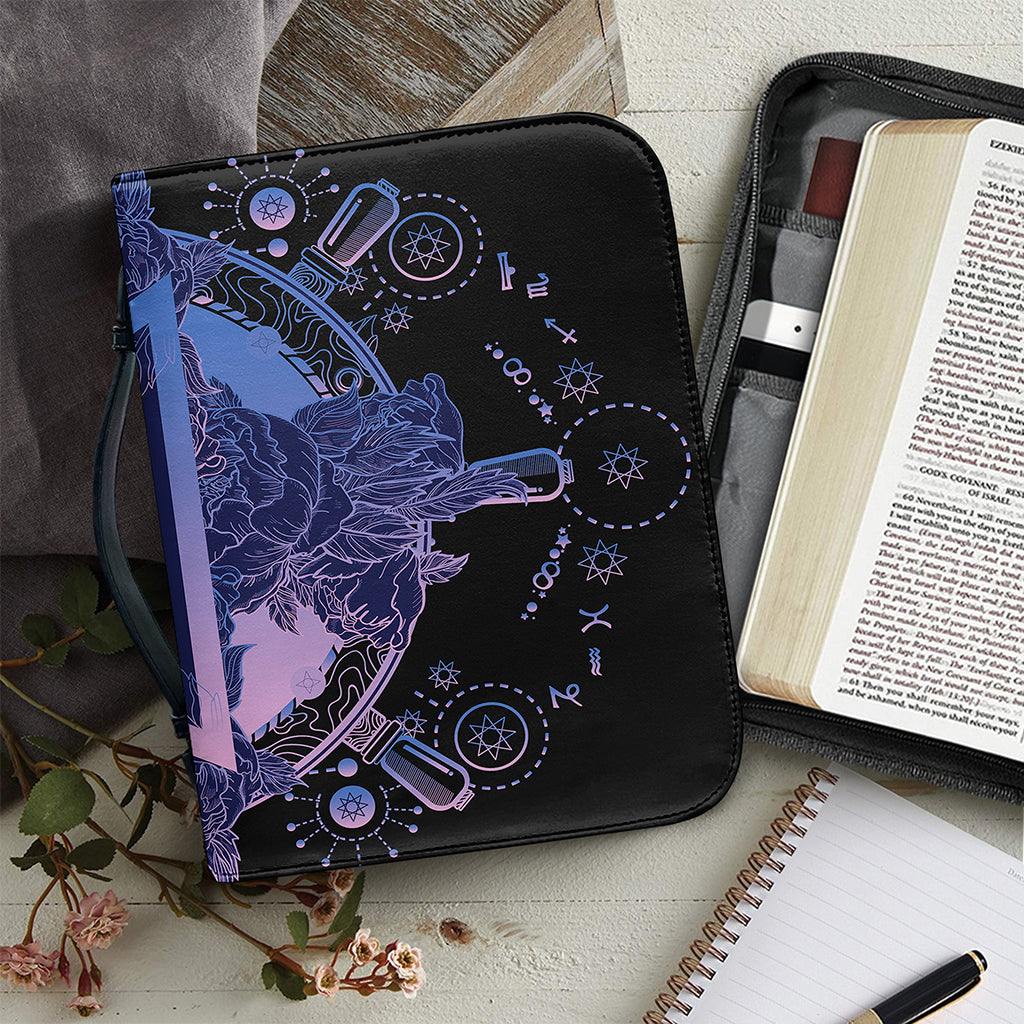 Spiritual Eye of Providence Print Leather Bible Cover