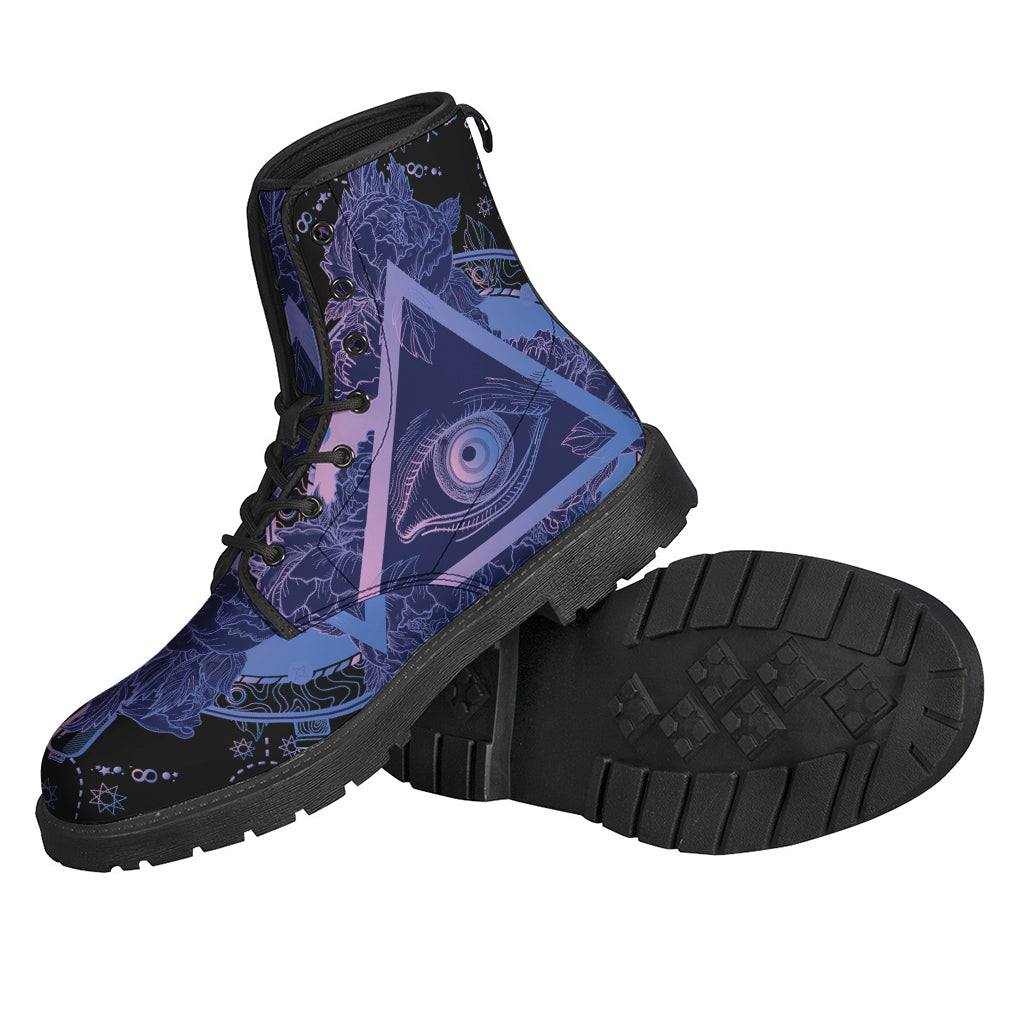 Spiritual Eye of Providence Print Backpack