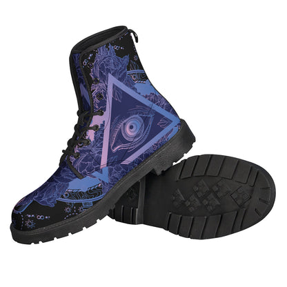Spiritual Eye of Providence Print Backpack