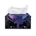 Spiritual Eye of Providence Print Leather Tissue Box Cover