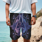 Spiritual Eye of Providence Print Men's Cargo Shorts