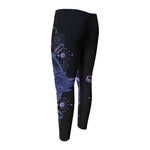 Spiritual Eye of Providence Print Men's Compression Pants